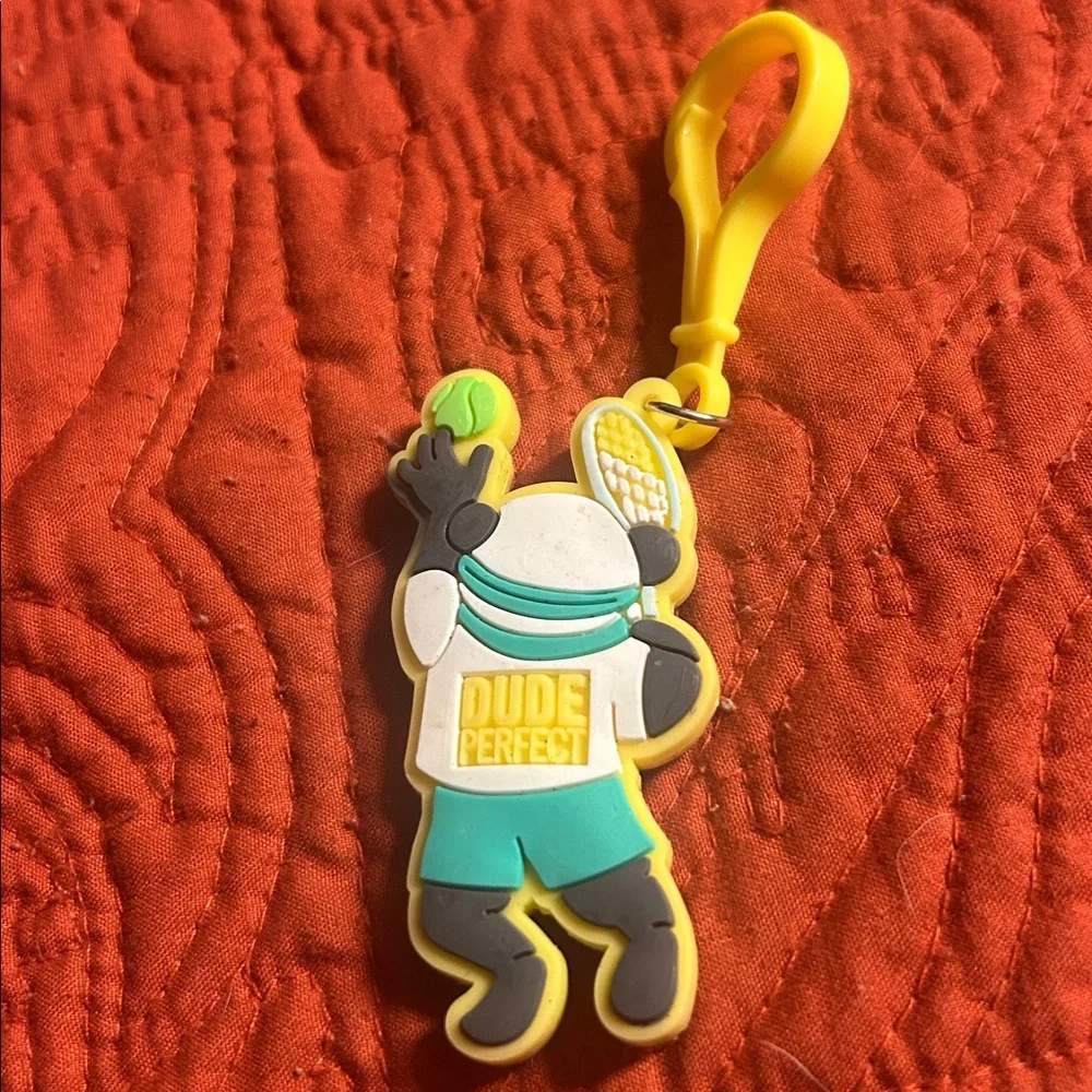 Dude Perfect Panda‎ tennis keychain